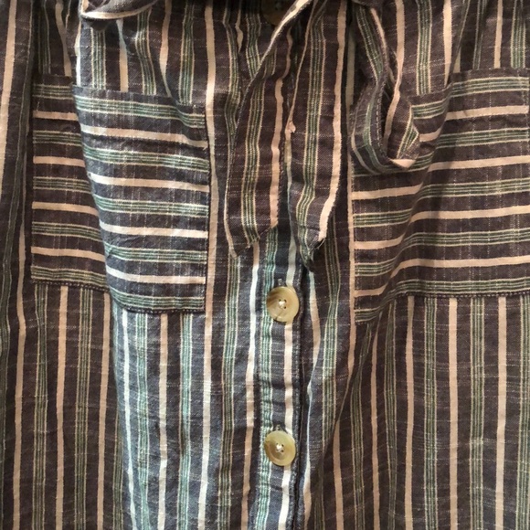 Midi striped skirt - Picture 2 of 2